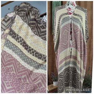 Free People southwest inspired kimono